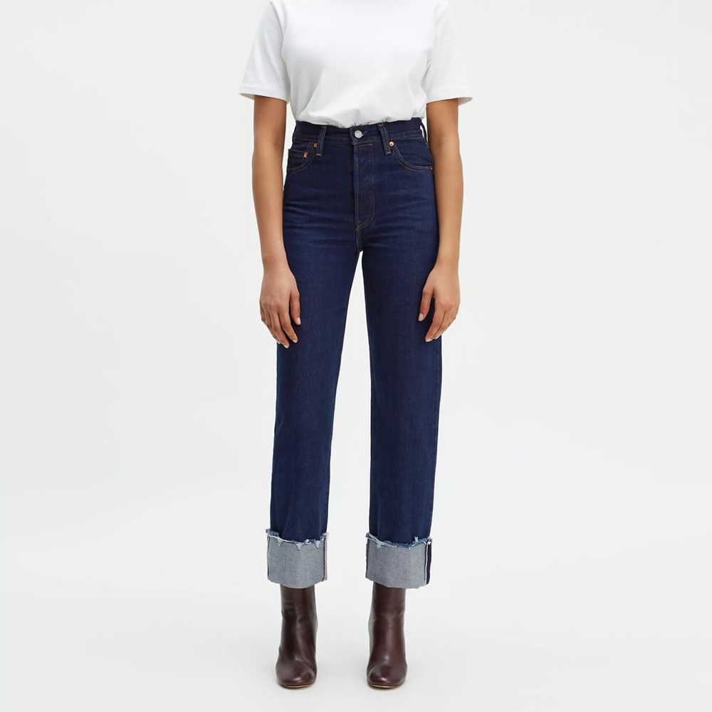 Levi’s Ribcage Straight Selvedge Jeans-BNWT 30